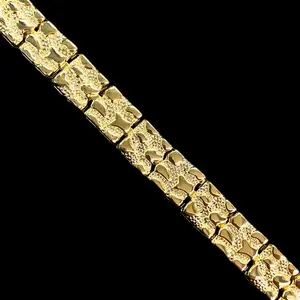 Gold nugget bracelet non tarnish