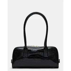 Steve Madden ANISE BAG BLACK CROCODILE
