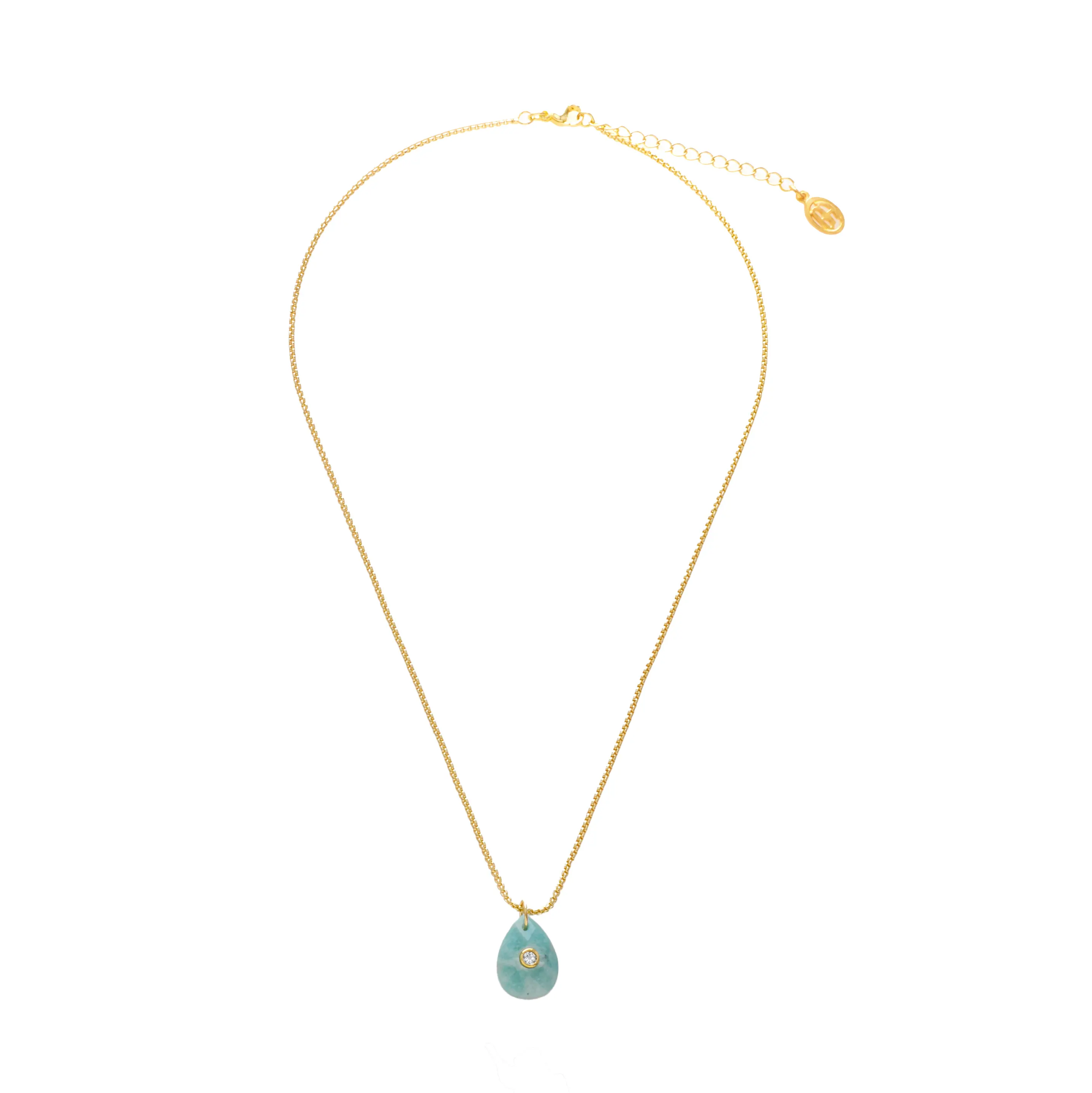 A drop of Amazonite Necklace