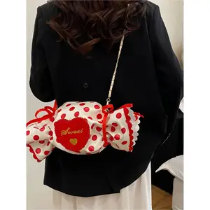 This adorable candy-shaped shoulder/ bag is a unique and creative design, fashionable crossbody bag, perfect for girls, women, college students, young professionals, and office workers. It's also a great accessory for any outfit.