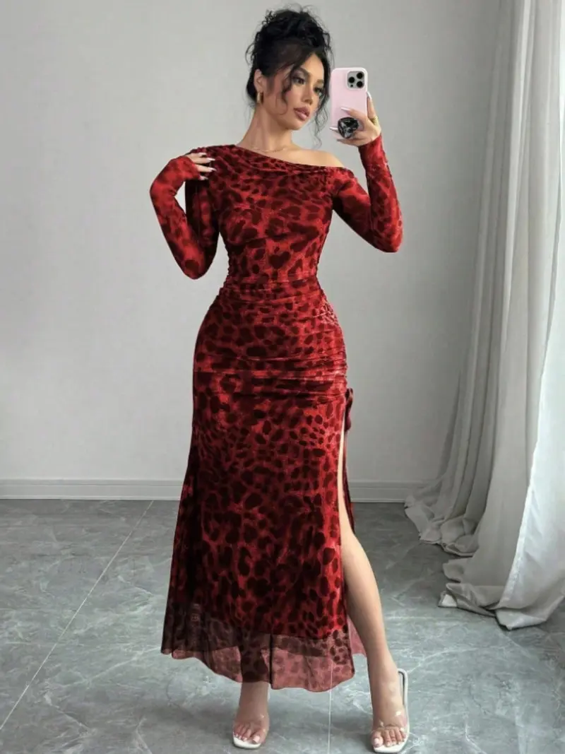 Asos leopard print dress - TikTok Shop
