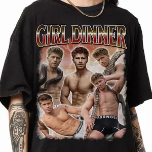 Robert Irwin Dwts Dinner Girl Homage T-shirt, Retro 90s Bootleg Robert Irwin Bootleg Rap Tee, The Stars Fan Gift, Gift For Her Him, Unisex Tee Summer