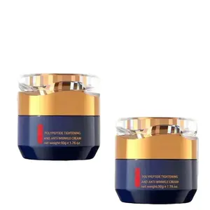 2PCS Face Cream, Cream Para Arrugas, Wrinkle Removal Cream, Polypeptide Firming Full Face Cream,Polypeptide Tightening and Anti-Wrinkle Cream,Firming Anti-aging Eye Creamfor Women Men 1.76 fl.oz.