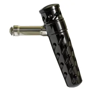 DeLuxe T-Bar Handle (Black) Fits Shimano Tekota 700 & 800 Reels