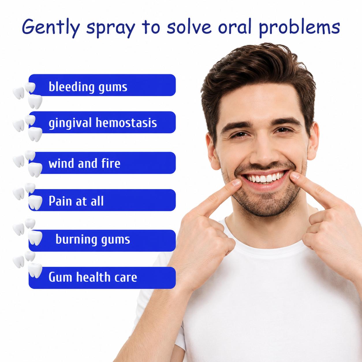South Moon Dog Dental Care Spray – Fresh Breath & Teeth Cleaning Oral Care Spray for Dogs