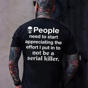 Dark Humor Graphic Savage Quotes T-Shirt | Viral Streetwear 2026