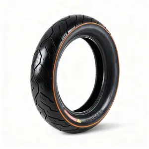 High Performance Motorcycle Tire - 130/70-18 Tubeless, 4PR, Black Wall, Enhanced Grip, Long-Lasting Wear, Fits 18" Rims, Front or Rear Use