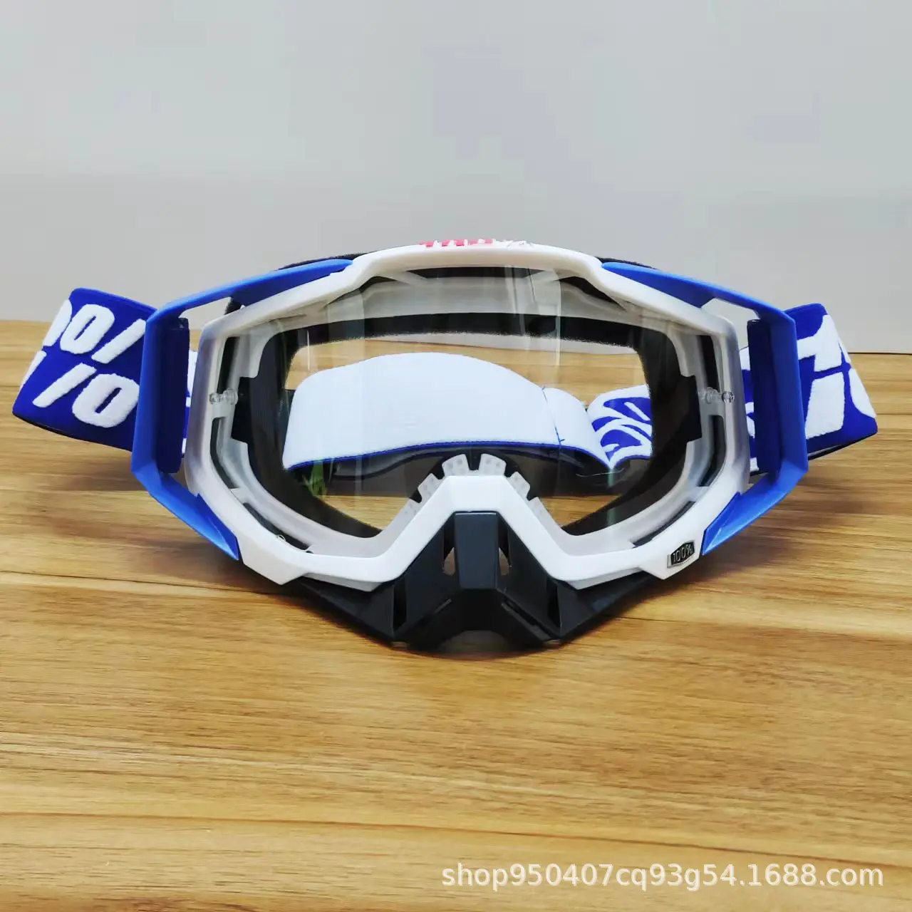 64 white framed black nose   transparent