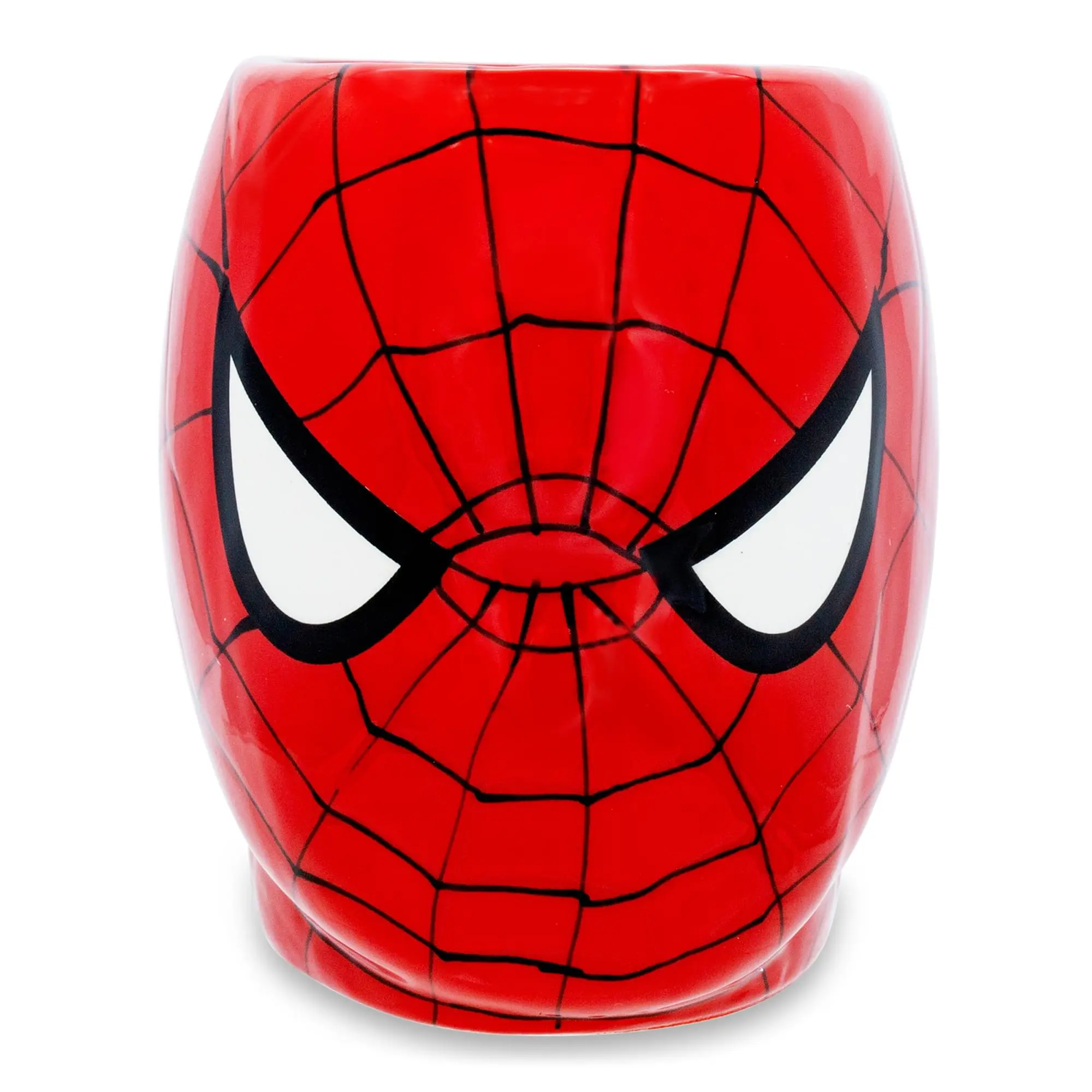 Marvel Comics Spider-Man Mask 3D Sculpted Ceramic Mug | Holds 20 Ounces Marvel Comics Spider-Man Mask 3D Sculpted Ceramic Mug | Holds 20 Ounces