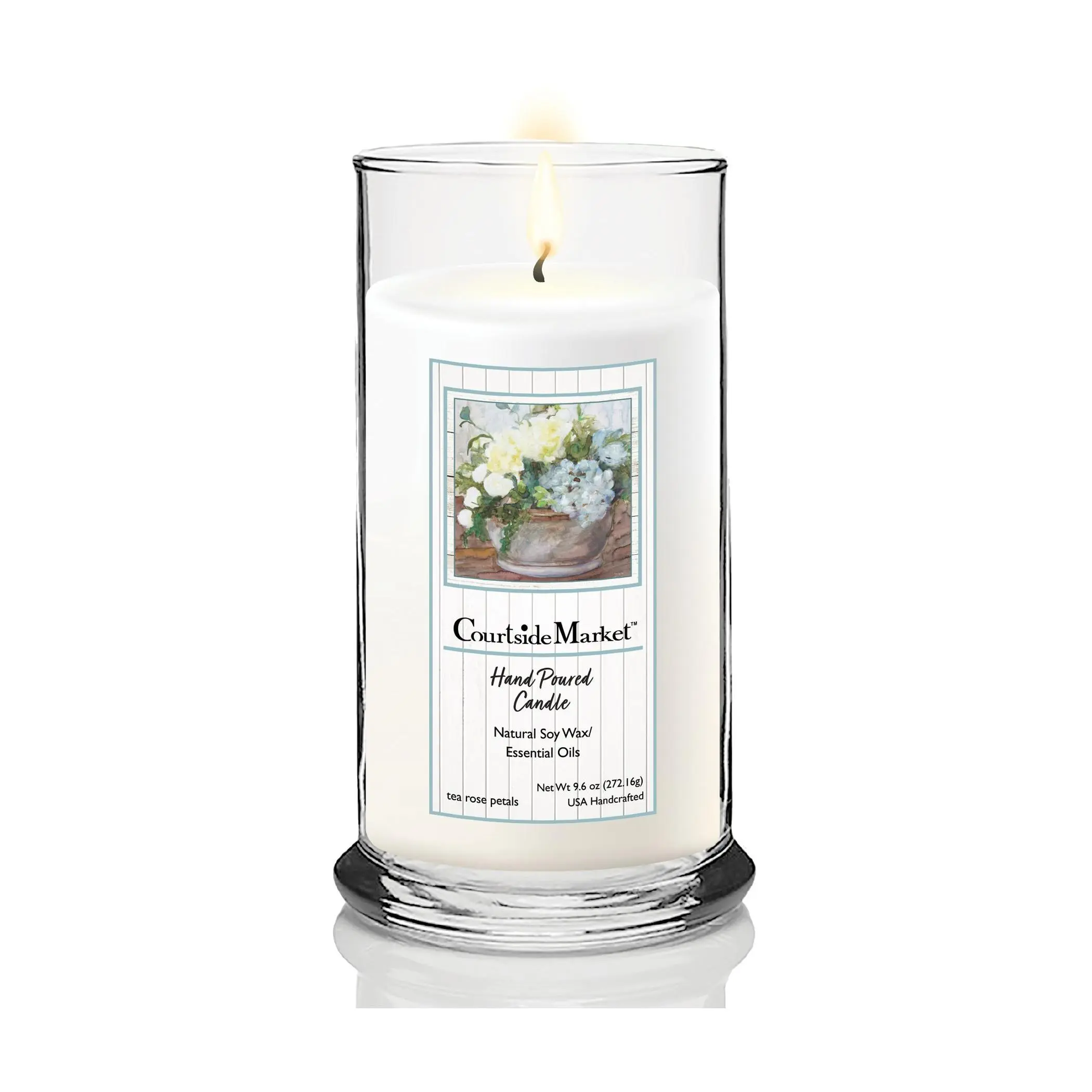 Courtside Market Fresh Cut Status Candle Glass18 oz.