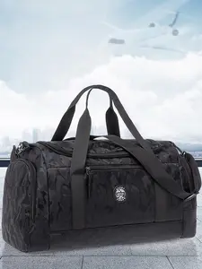 Oxford Cloth Travel Bag, Large Capacity Duffel Bag, Casual Versatile Zipper Travel Bag for Work, Business, Commuting, School, Business Trip Luggage