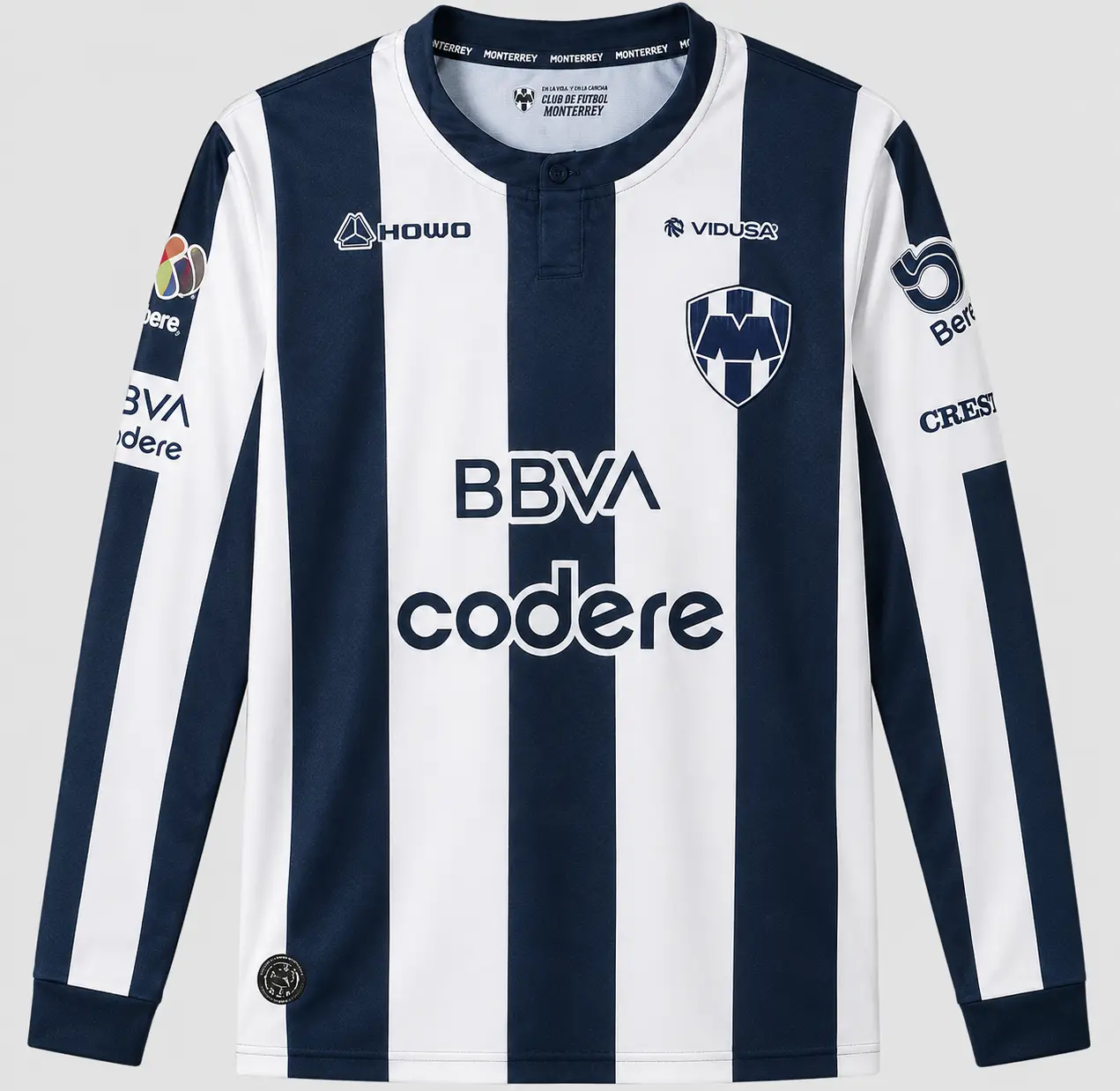 Monterrey 2026-27 home long-sleeved league full logo for both men and women