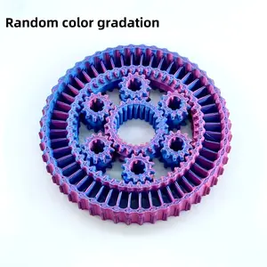 3D Printed Rotating Fidget Spinner - Office Desktop Stress Relief Toy