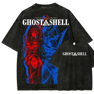 Ghost in the Shell Unisex Fit Washed T-Shirt 1