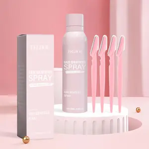 Facial Hair Recognition Spray, Refreshing Clean Gentle Sensitive Soothing Hydrating Facial Hair Care Spray, Smooth Skin Formula, Ideal for Daily Use