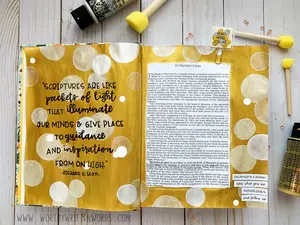 Start Where You Are Introductory Scripture Journaling Page Kit