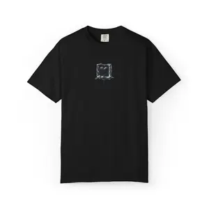 Cracked Cold Heart Ice Cube T-shirt | Melting Ice Graphic Tee