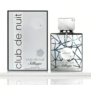 3.6 oz Armaf Club De Nuit Sillage Men Perfume, TikTok Viral Woody Sophisticated Fragrance