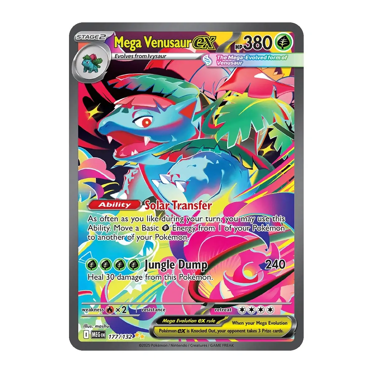 Mega Venusaur ex – 177/132