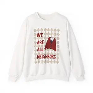 Neighborly Vibes Sweatshirt, Community Crewneck, Unity Jumper, Inclusive Sweater, Love Thy Neighbor Pullover