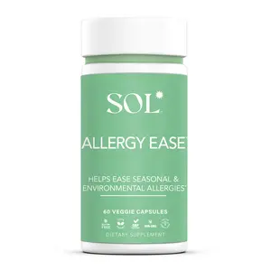 [Sol Nutrition] + [Allergy Ease] + [Supplements] + [Capsules] + [Eastern Medicine] + [Gluten Free] + [Vegan] + [GMP Certified] + [Non-GMO] + [Doctor Formulated] Healthcare