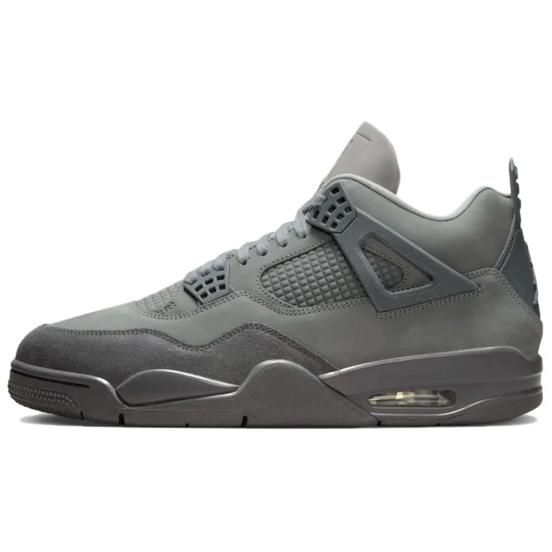 Jordan 4 Retro SE Paris Olympics Wet Cement Mid Top Basketball Shoes Men's Smoke Grey Iron Particle FQ7928-001