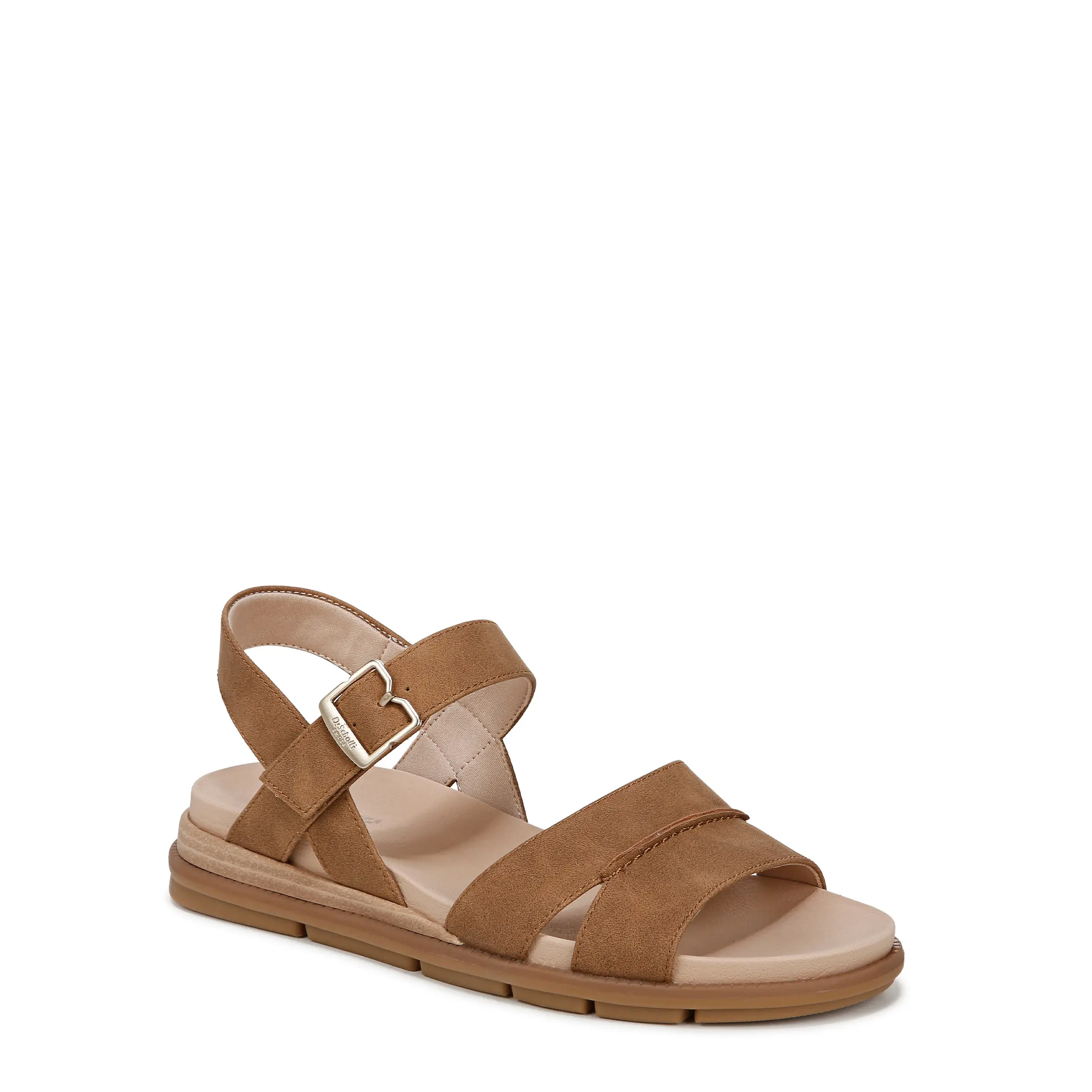 Dr. Scholl's Shoes Women's Timeless Sandals, Strappy Faux Leather Sport Hybrid with an Adjustable Ankle Strap and Lightweight Cushioning, Shoes For Women, Women Sandals