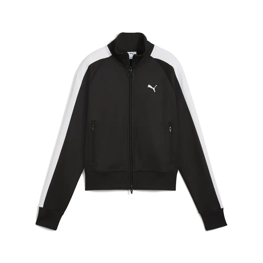 PUMA Womens T7 Always On Athletic Outerwear Casual - Black