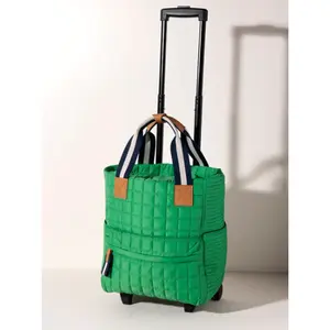 EZRA ROLLER TOTE - GREEN