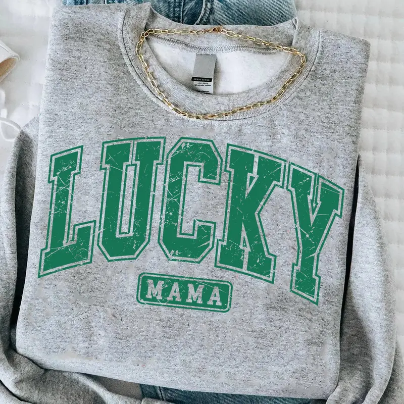 lucky mama sweatshirt - TikTok Shop