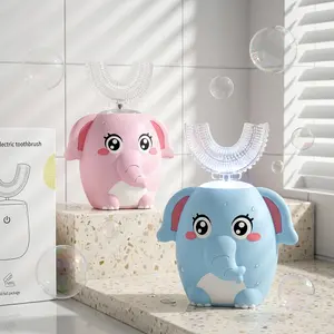 Baby electric Toothbrush,U-shaped toothbrush,2 - 14 Years, Soft Bristles, BPA Free