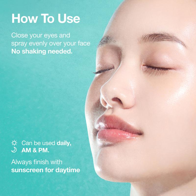 [Anua Official Shop] PDRN Collagen Glow Facial Serum Spray 30ml, 100ml l Facial Mist, PDRN Hyaluronic Acid Capsule Mist, Hydrating, Glass skin, Glow Makeup, Collagen, Korean Skincare, Cakey Makeup