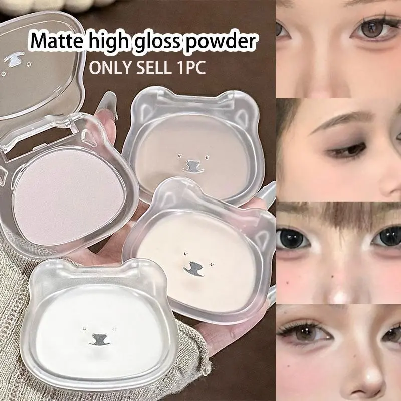 Kakashow Matte Glow Seeker Highlighter Highlighting Powder Multi-Use, High Coverage Makeup, Long Lasting Finish, Perfect for Daily Use & Special Occasions