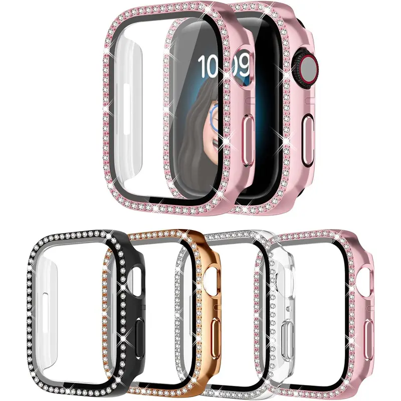 NotoCity for Apple Watch Band Clear 38 mm 40mm with Case, Replacement Strap Amazon.com: NotoCity Clear Bands for Apple Watch 38mm 40mm  main image 4