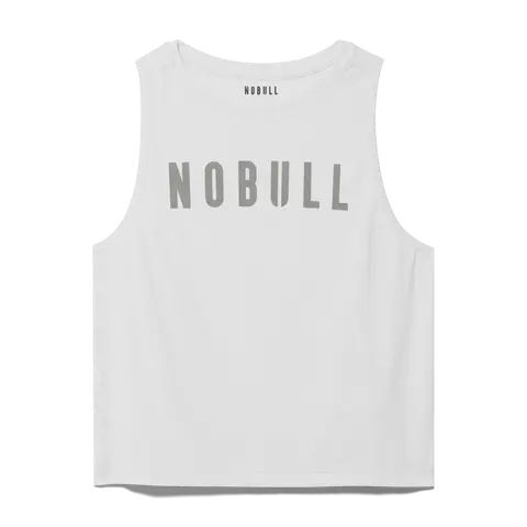 NOBULL Women's  Muscle Tank in White