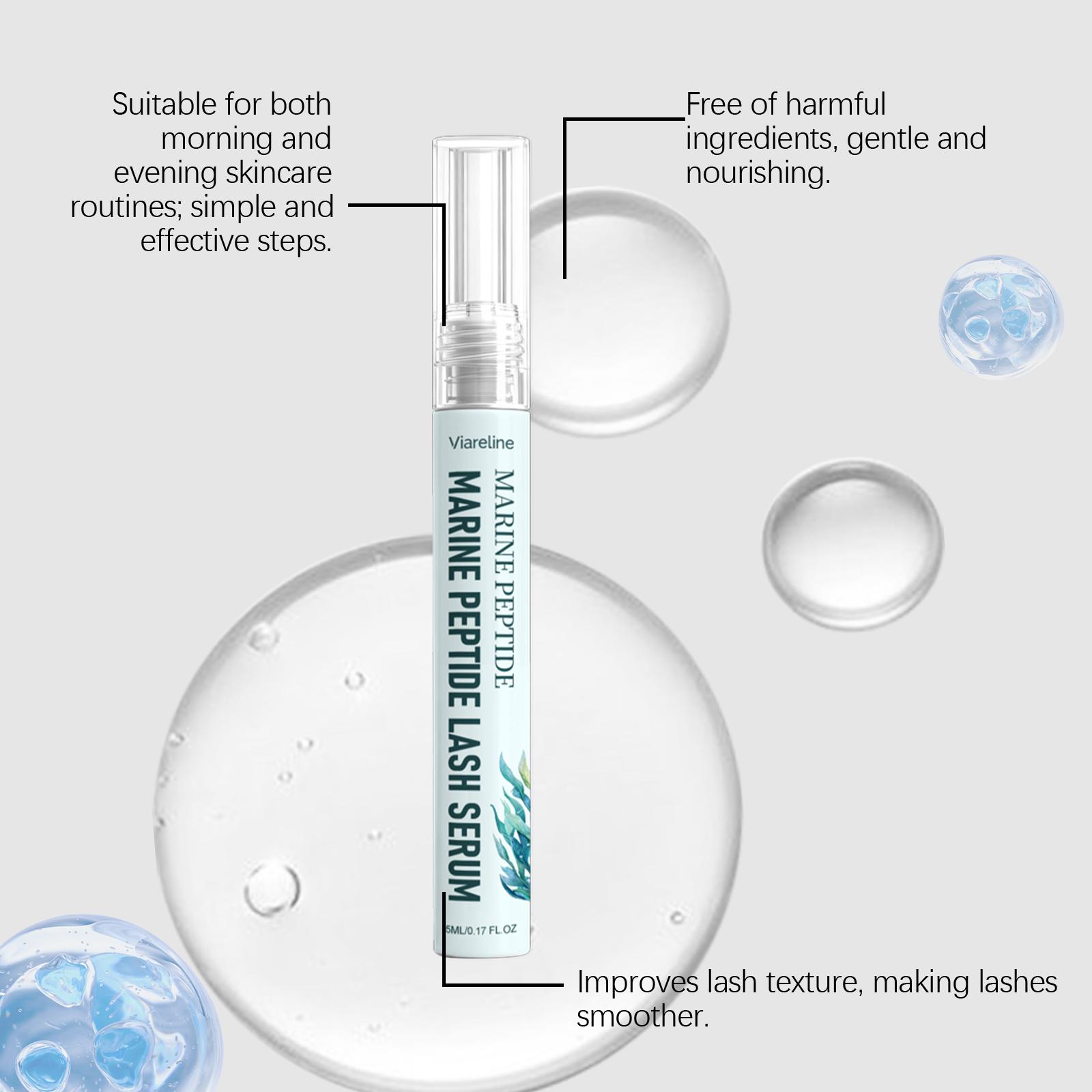 Marine Peptide Lash Serum, Lightweight texture, non-sticky,Suitable for both morning and evening skincare,Nourishes lash roots, maintaining their condition.Stable formula, reliable for daily use.Multi-effect nourishment, one-stop lash care. Marine Peptide Lash Serum, Lightweight texture, non-sticky,Suitable for both morning and evening skincare,Nourishes lash roots, maintaining their condition.Stable formula, reliable for daily use.Multi-effect nourishment, one-stop lash care.