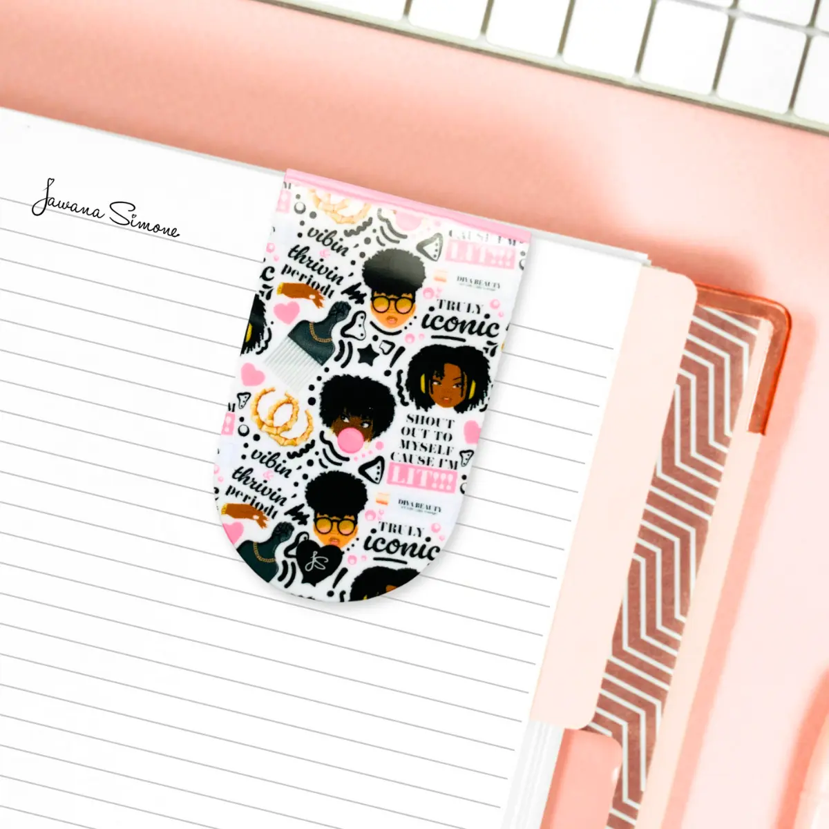 Truly Iconic Magnetic Bookmark - Two Side Design, Ideal for Book Lovers