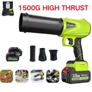 1100W Turbo Jet Blower,Leaf Blower, Violent Turbo Fan, Brushless Pure Copper Motor,Car Drying After Wash, Handheld Snow Blower,Cordless Turbo Power Air Duster,Home Improve,Garden Mainte