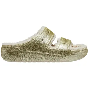 Crocs Classic Cozzzy Sandals Stucco / Glitter  208979-160 Men's