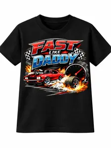 Fast Like Daddy Toddler Tee