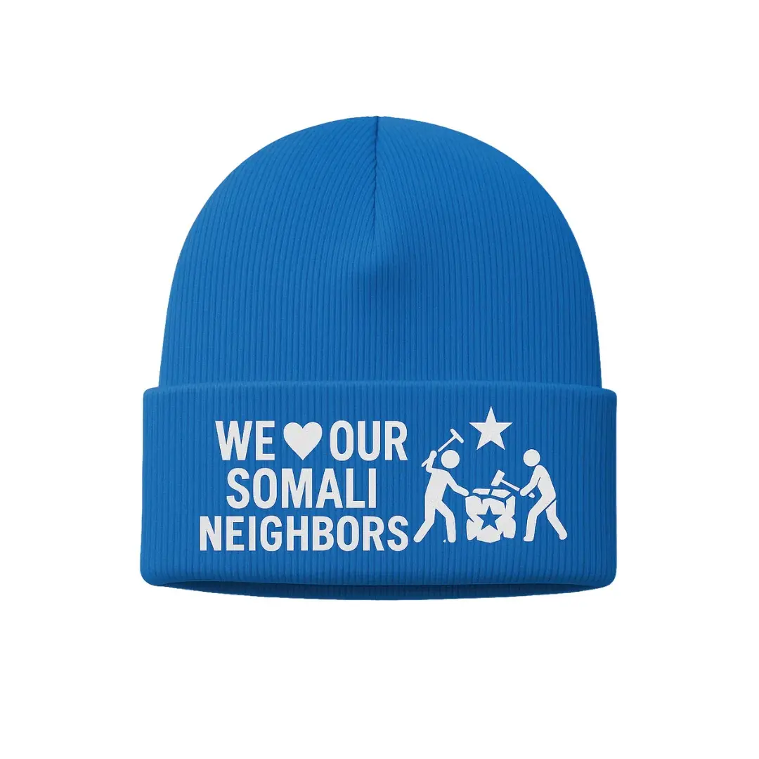 Somali Neighbors Beanie(Blue)