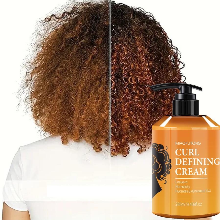 7-in-1 Curl Cream – Moisturizing and Nourishing Formula that Defines Natural Curls, Reduces Frizz, Softens Dry Hair, Enhances Shine and Elasticity, Easy Styling for Smooth and Manageable Curls, Suitable for Men and Women