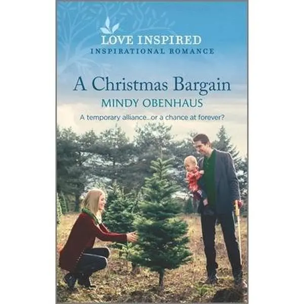 USED Book - A Christmas Bargain: An Uplifting Inspirational Romance by Obenhaus, Mindy (Mass Market Paperback) - english