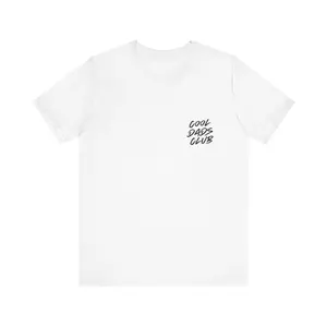 Cool Dads Club Unisex Tee, Perfect Gift for Father's Day, Casual Wear, Dad Apparel, Birthday Gift for Dads, Gift for New Dads
