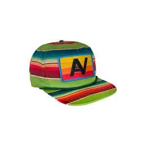 VINTAGE LOGO TWILL LOW-RISE TULUM TRUCKER HAT - JUNGLE GREEN