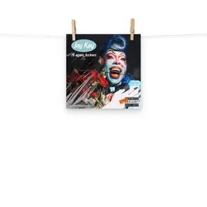 Jay Kay - Hi, Again 10" x 10" Poster