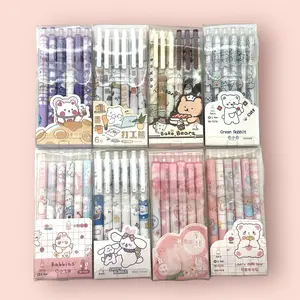 Set of Cute Kawaii Character Pens for Kids and Adults stationery addicts