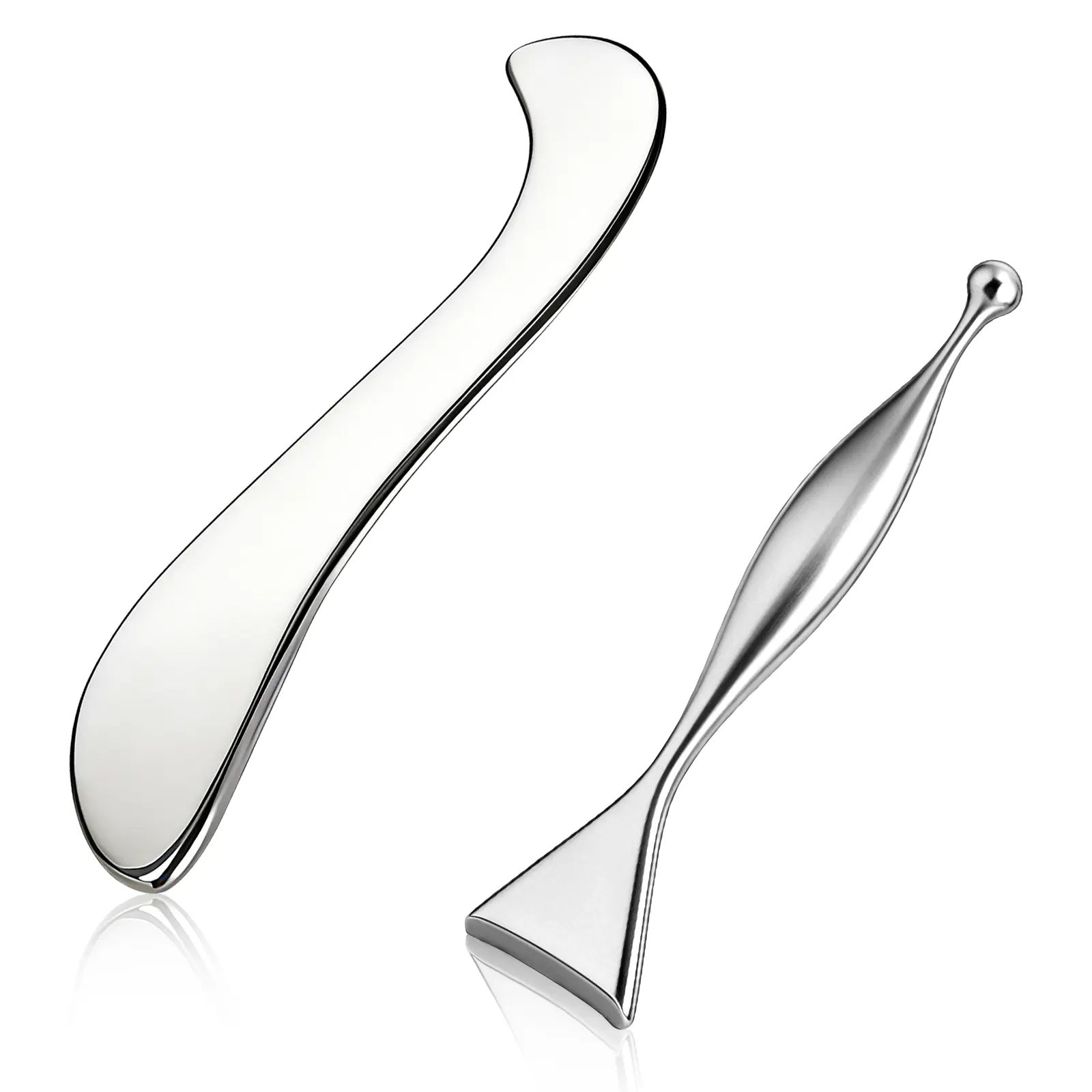 Acupuncture Pen & Muscle Scraper Tool, Fascia Release Muscle Scraping Set | Rounded Edges&Thickened Solid Material,muscle scraping & acupoint massage for Body,Essential for therapists&sports lovers