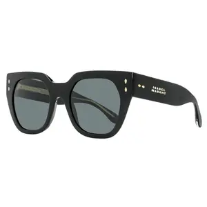 Isabel Marant Square Cat-Eye Sunglasses IM0158S 807IR Black 53mm