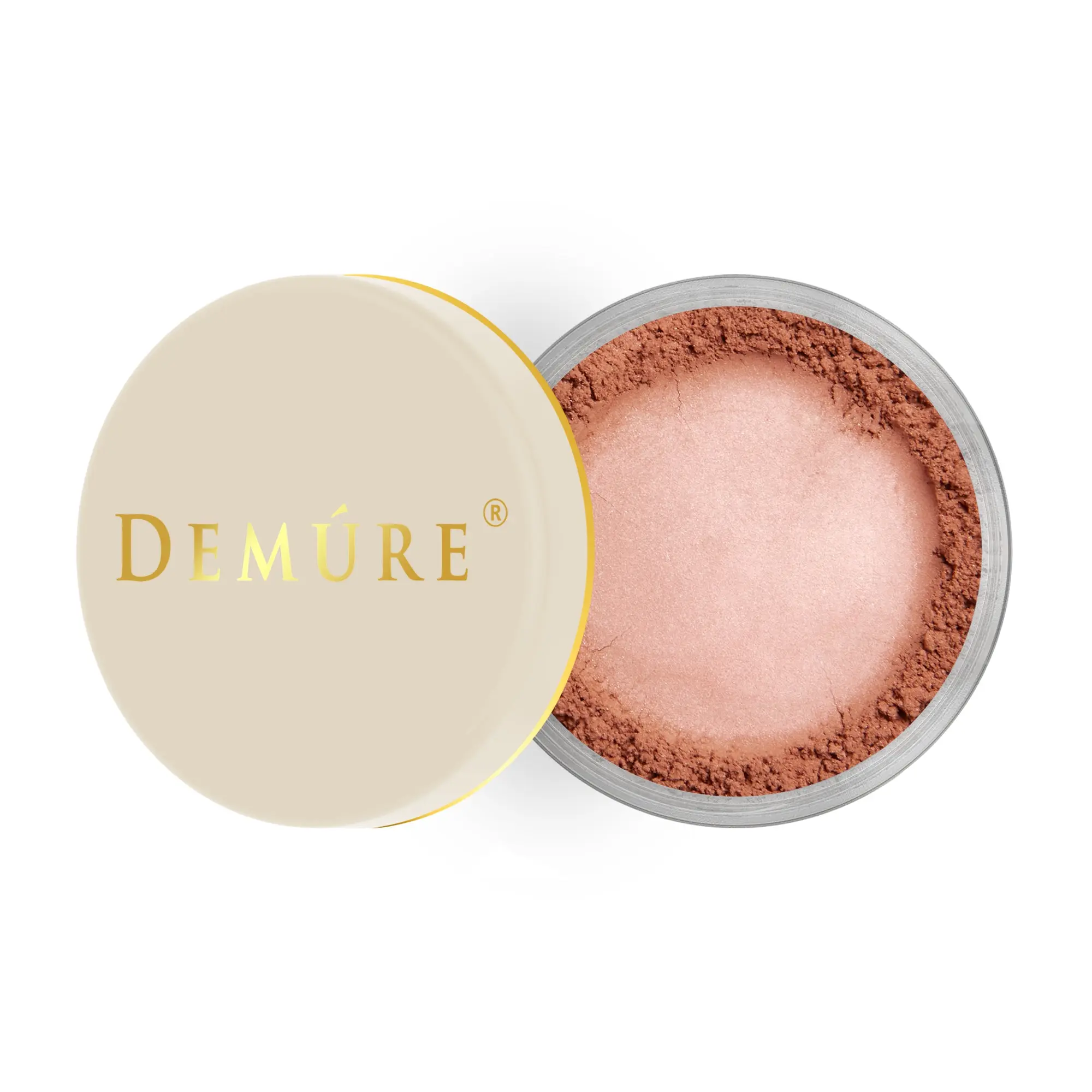 Silky Powder Mineral Blush - Sienna Rose, Cosmetic Makeup for Natural Radiance